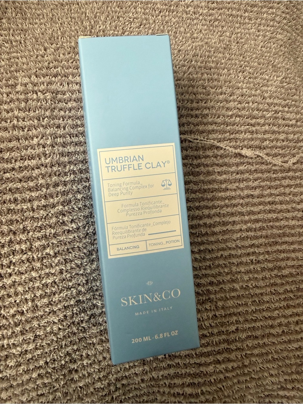 Skin & Co Umbria Truffle Clay toner
